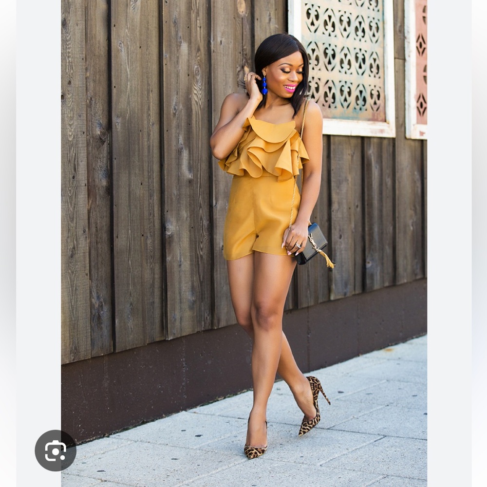 Keepsake the Label Lost Lover Playsuit Amber NWT - Picture 8 of 11